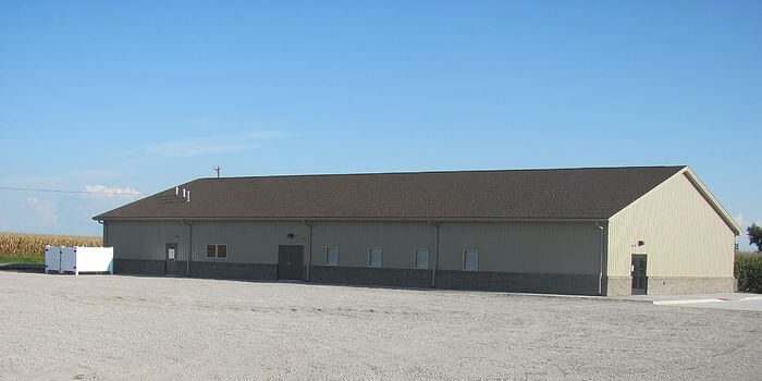 Exterior view of the Lenox Community Center